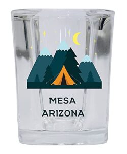 r and r imports mesa arizona 2 ounce square base liquor shot glass tent design