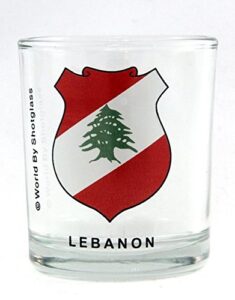 lebanon shot glass