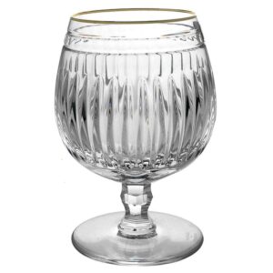 waterford crystal hanover gold brandy glass