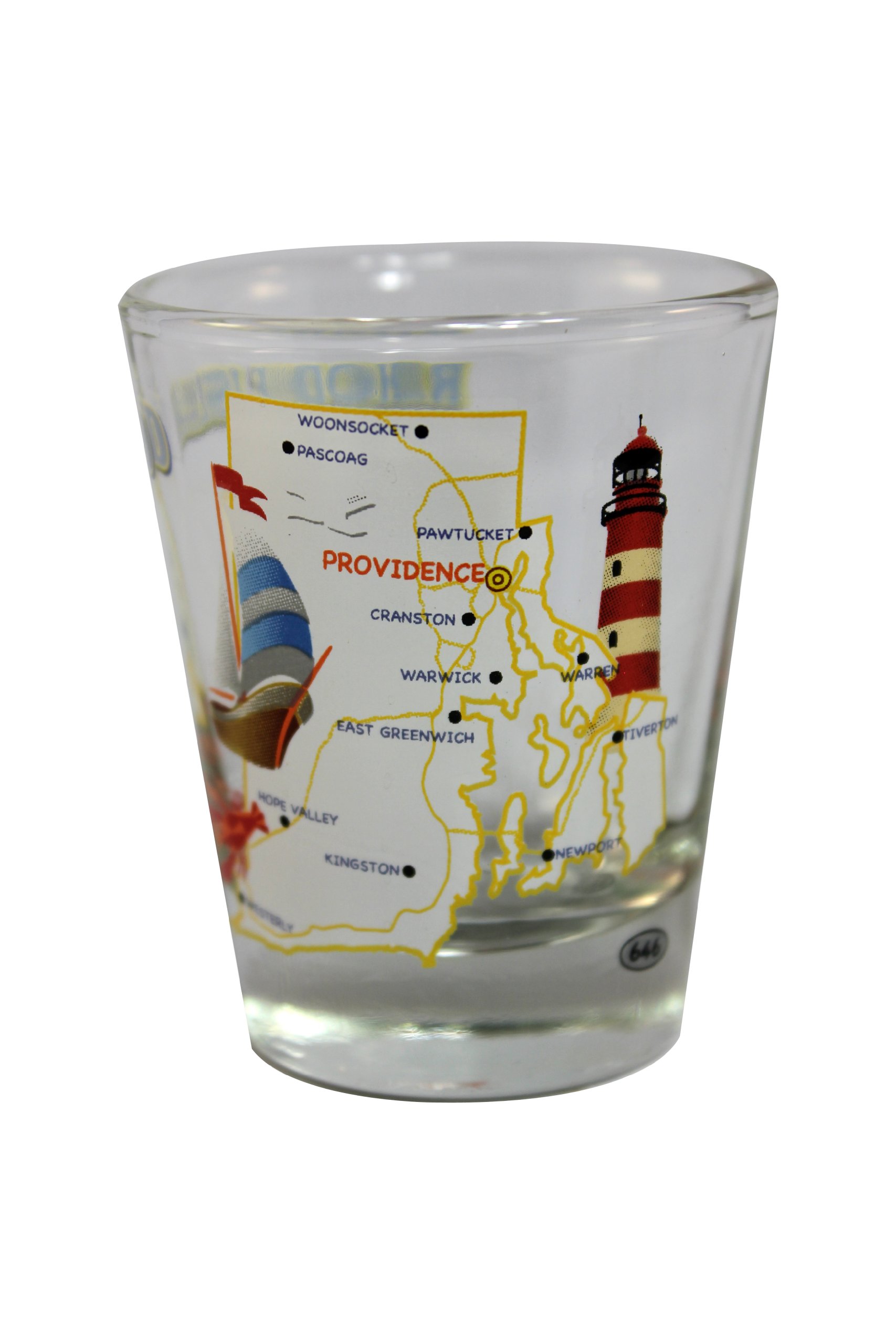 Souvenir Shot Glass - Rhode Island