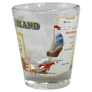 Souvenir Shot Glass - Rhode Island