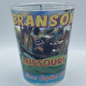 branson missouri shot glass 2 onz. 2.25" high x 1.9" width