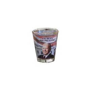 tg,llc treasure gurus 46th president potus joe biden vp kamala harris commemorative shot glass political collectible barware