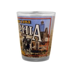 Philadelphia City Skyline Shot Glass (#55125)