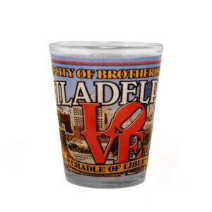 Philadelphia City Skyline Shot Glass (#55125)