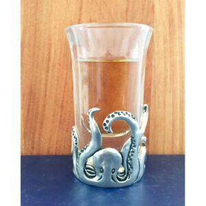 Basic Spirit Shot Glass - Octopus Home Decoration for Home Bar, Stocking Stuffer, Party Favor or Gift