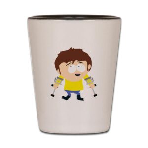 cafepress south park jimmy valmer unique and funny shot glass