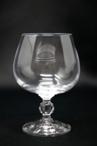 cognac brandy snifter set of 6, crystal glass, 8oz250ml bohemia czech glass tumbler, whiskey glass bohemia czech, crystal gift, clear
