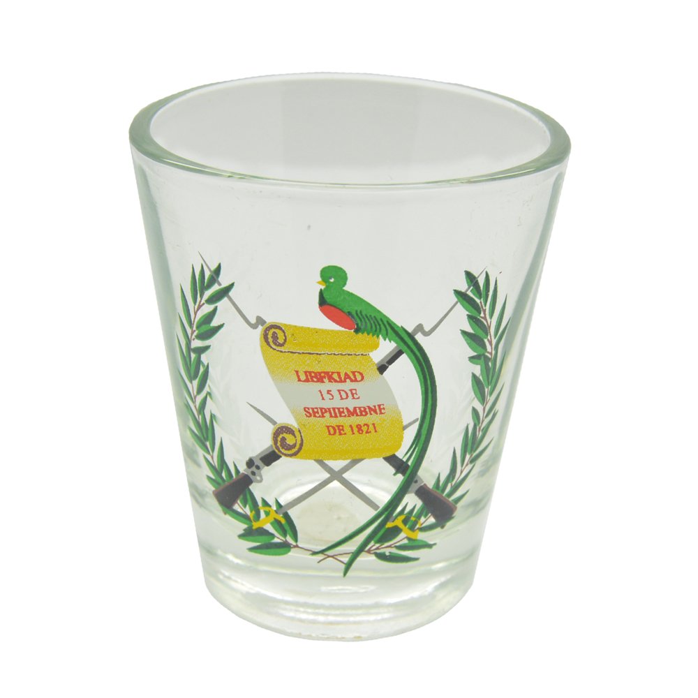 Shot Glasses Guatemala 1 1/2 oz 4 piece