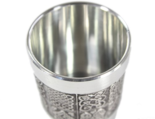 Irish Shot Glass Celtic Knots Pewter 1 Fl. Oz. Made in Ireland