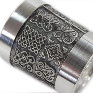 Irish Shot Glass Celtic Knots Pewter 1 Fl. Oz. Made in Ireland