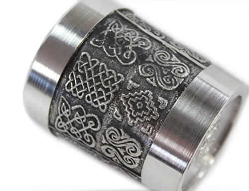 Irish Shot Glass Celtic Knots Pewter 1 Fl. Oz. Made in Ireland