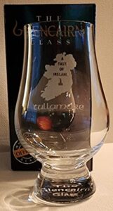 glencairn tullamore a taste of ireland irish whisky tasting glass