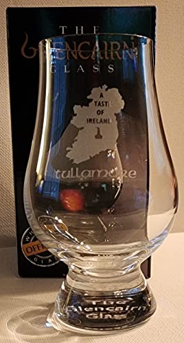 GLENCAIRN TULLAMORE A TASTE OF IRELAND IRISH WHISKY TASTING GLASS