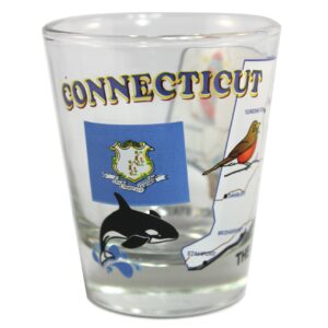 Souvenir Shot Glass - Connecticut