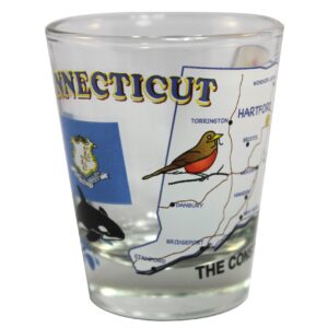 Souvenir Shot Glass - Connecticut