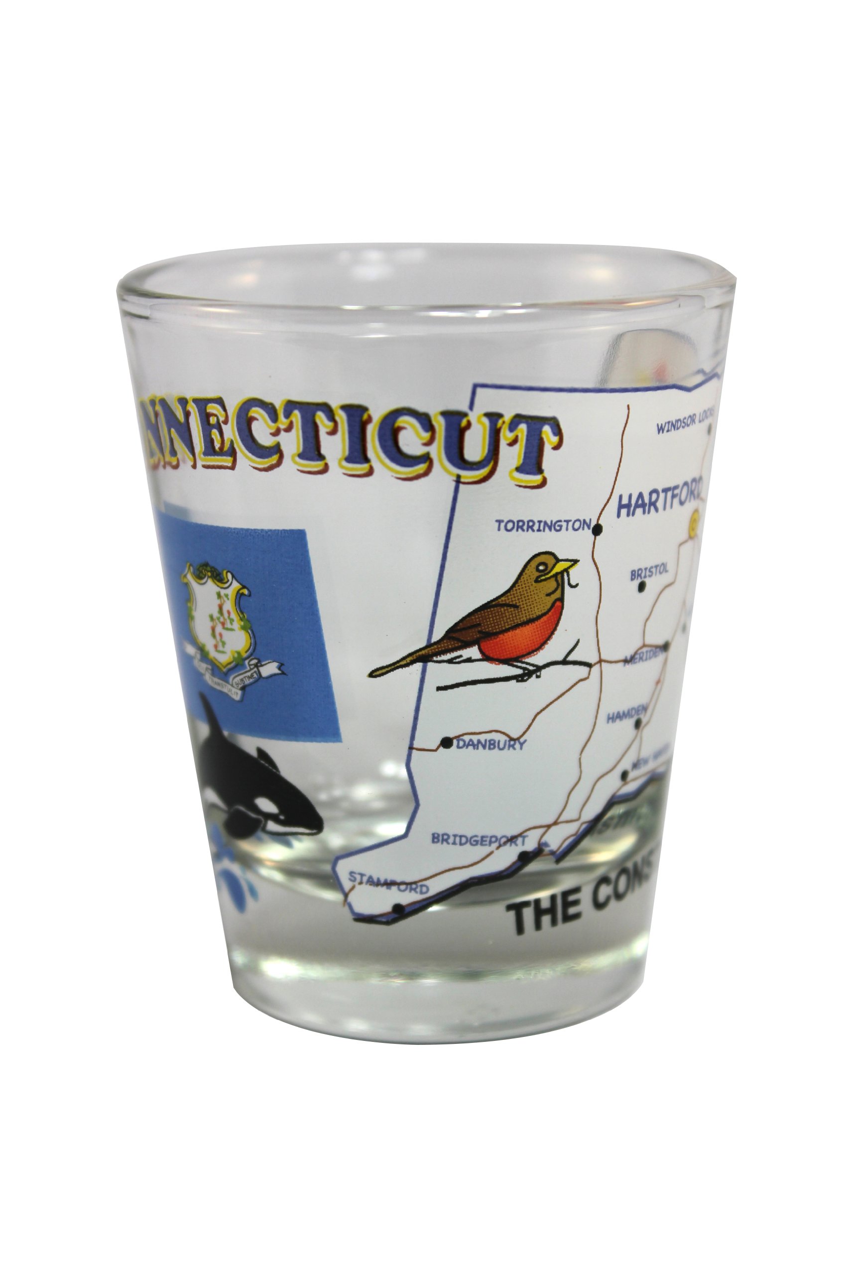 Souvenir Shot Glass - Connecticut