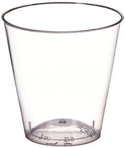 emi yoshi koyal clear ware shot glass, 2-ounce, clear, set of 50