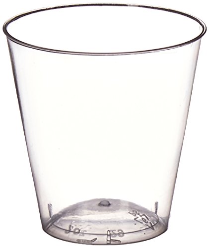 EMI Yoshi Koyal Clear Ware Shot Glass, 2-Ounce, Clear, Set of 50