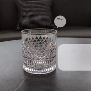 classic whisky Glasses Whiskey Glass for Scotch, Bourbon, Liquor and Cocktail Drinking Gift - Set of 4