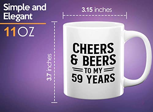 49 Birthday Gift Shot Glass 1.5oz Cheers Beers 49 Years - Gift for 49 Year Old Lady Gifts for Dad Papa Vintage Beer Day Brew Turning Old