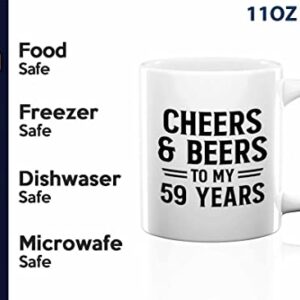 49 Birthday Gift Shot Glass 1.5oz Cheers Beers 49 Years - Gift for 49 Year Old Lady Gifts for Dad Papa Vintage Beer Day Brew Turning Old