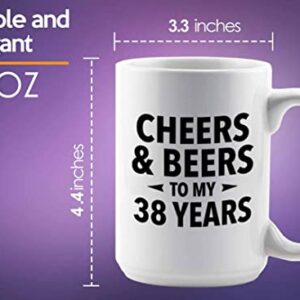 76 Birthday Gift Shot Glass 1.5oz Cheers & Beers 76 Years - Gift for 76 Year Old Guy Gifts for Mom Mama Vintage Beer Day Brew Turning Old