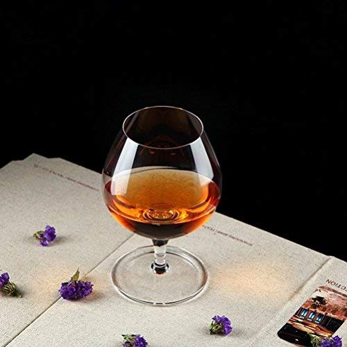 GAOGAO 1 Piece 22 Oz Volume Lead-free Brandy Glasses Cognac Glass 625ml Super Big Size Snifters