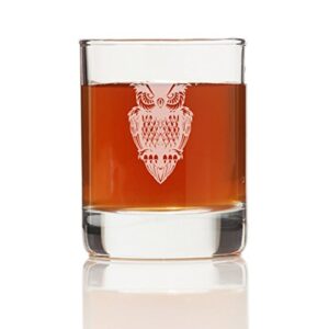 owl shot glass (set of 4)