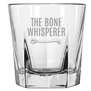 orthopedic rocks glass - orthopedist gift - chiropractor gift - orthopedic surgeon - whiskey tumbler - the bone whisperer