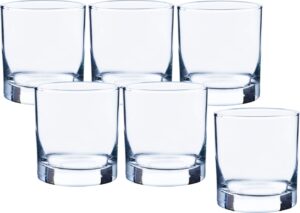 東洋佐々木ガラス toyo sasaki glass 05116 whiskey glass, rock glass, tumbler, 9.8 fl oz (275 ml), pack of 6, cup, made in japan, dishwasher safe