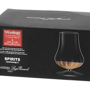 Luigi Bormioli Mixology 4 3/8" Spirits 7.75 oz., Set of 6