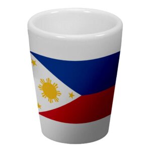 express it best shot glass - flag of philippines filipino, pinoy
