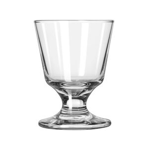 libbey embassy footed rocks glass, 5.5 ounce - 24 per case.