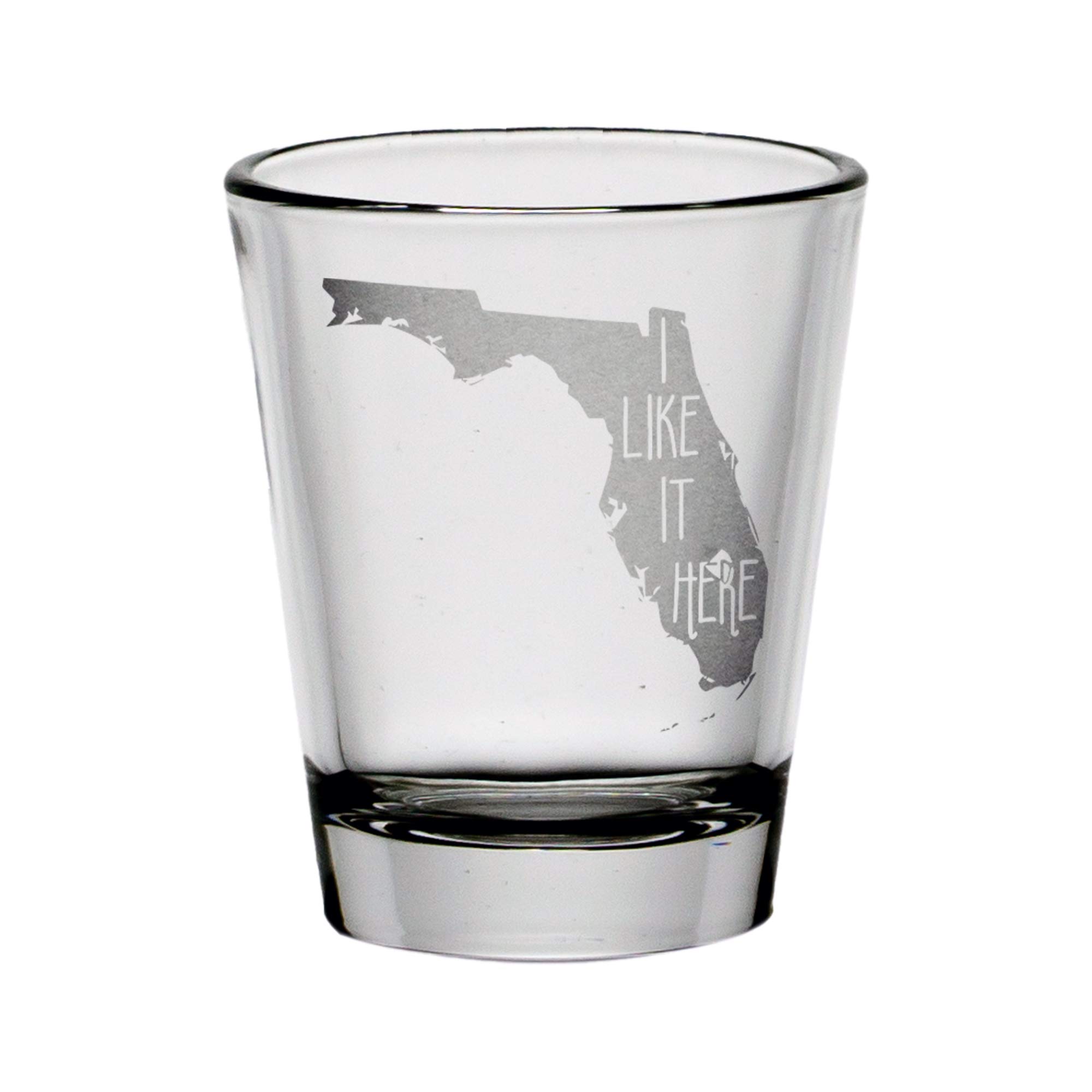 Florida I Like It Here Shot Glass