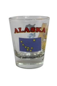 souvenir shot glass - alaska