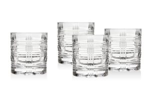double old fashioned beverage glass cup brookfield by godinger - set of 4