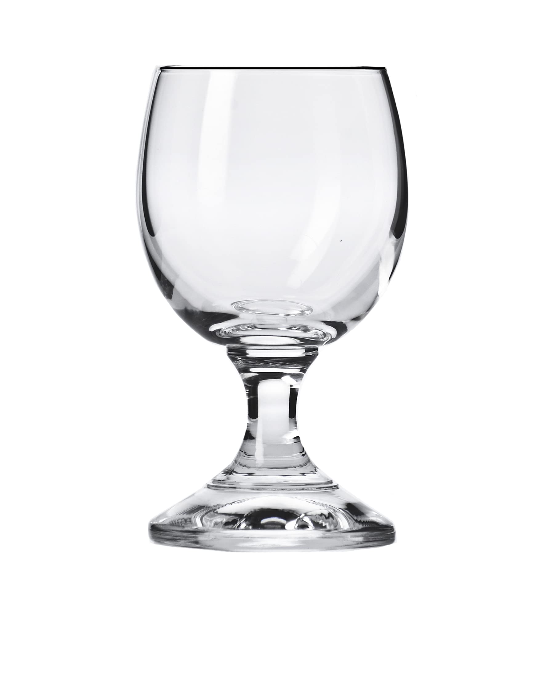 Barski Liquor Glass - Shot Glass - Stemmed Glasses - Set of 6 Glasses - Crystal Glass - 1.4 Oz. - Use it for - Liquor - Whiskey - Vodka - Cordial -Very Durable