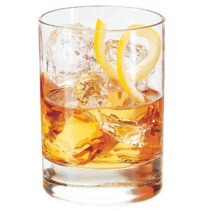 libbey 918cd heavy base double old fashioned glasses, 13.5-ounce, set of 12