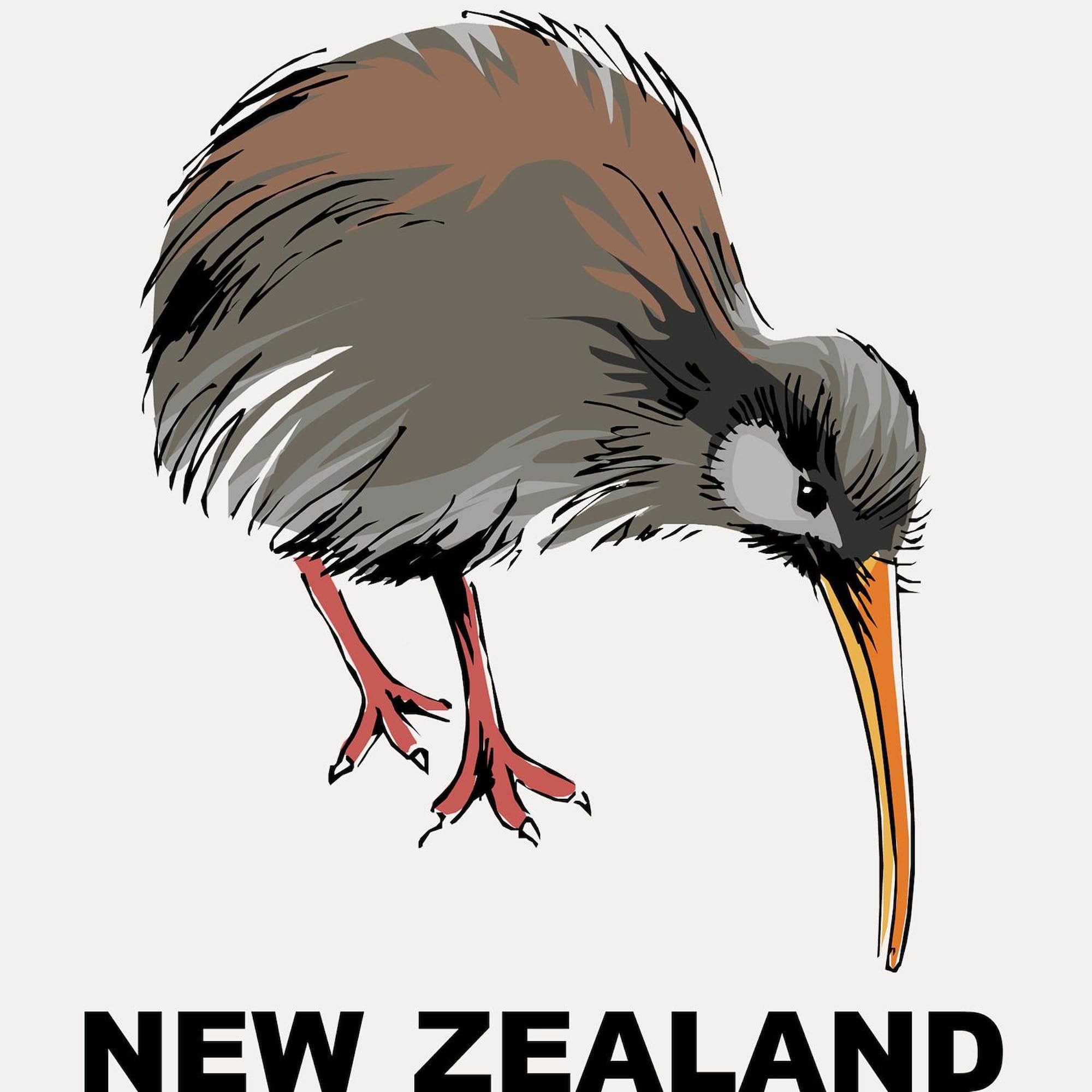 CafePress New Zealand Kiwi Unique and Funny Shot Glass