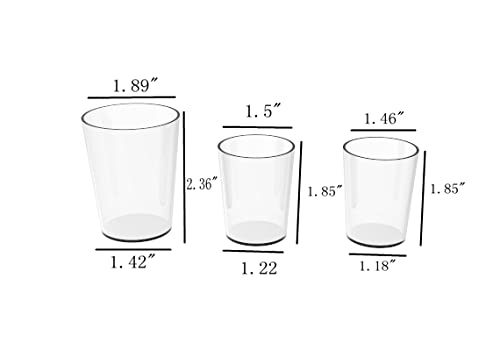 FixtureDisplays® Clear Shot Glass Spirit Liquor Glass15185 15185