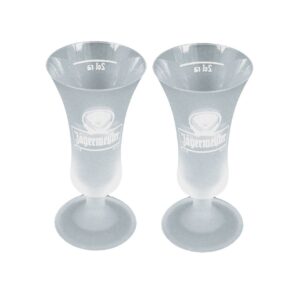 jagermeister frosted cordial shot glass set of 2