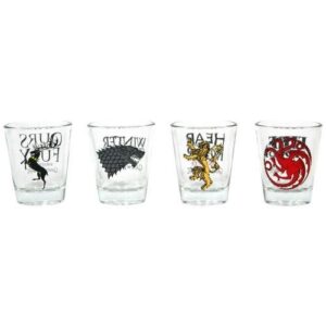 Game Of Thrones Shot Glasses (Set of 4)