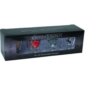 Game Of Thrones Shot Glasses (Set of 4)