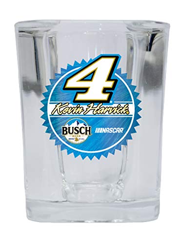 Officially Licensed NASCAR Kevin Harvick #4 Shot Glass Square