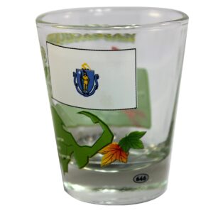Souvenir Shot Glass - Massachusetts