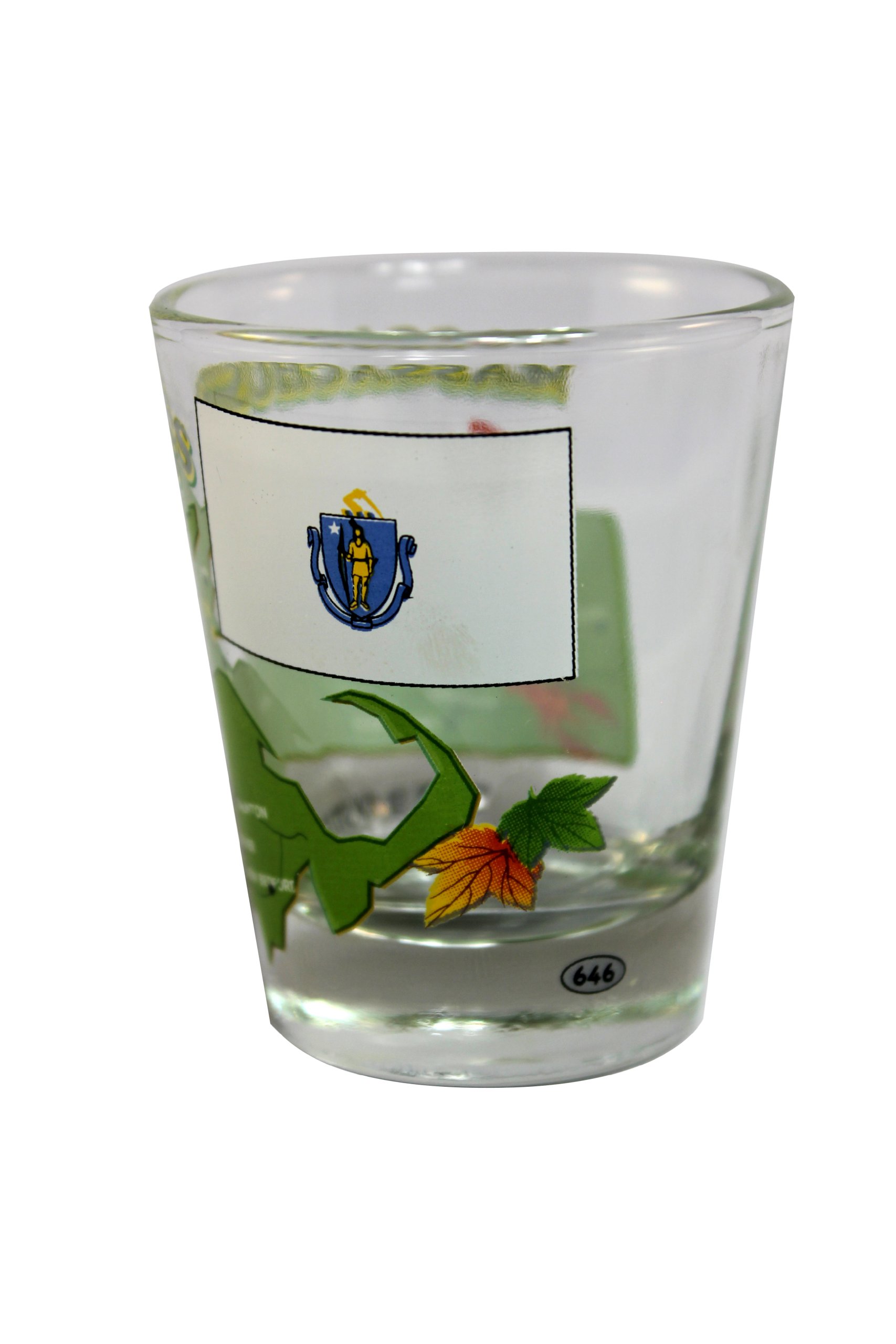 Souvenir Shot Glass - Massachusetts