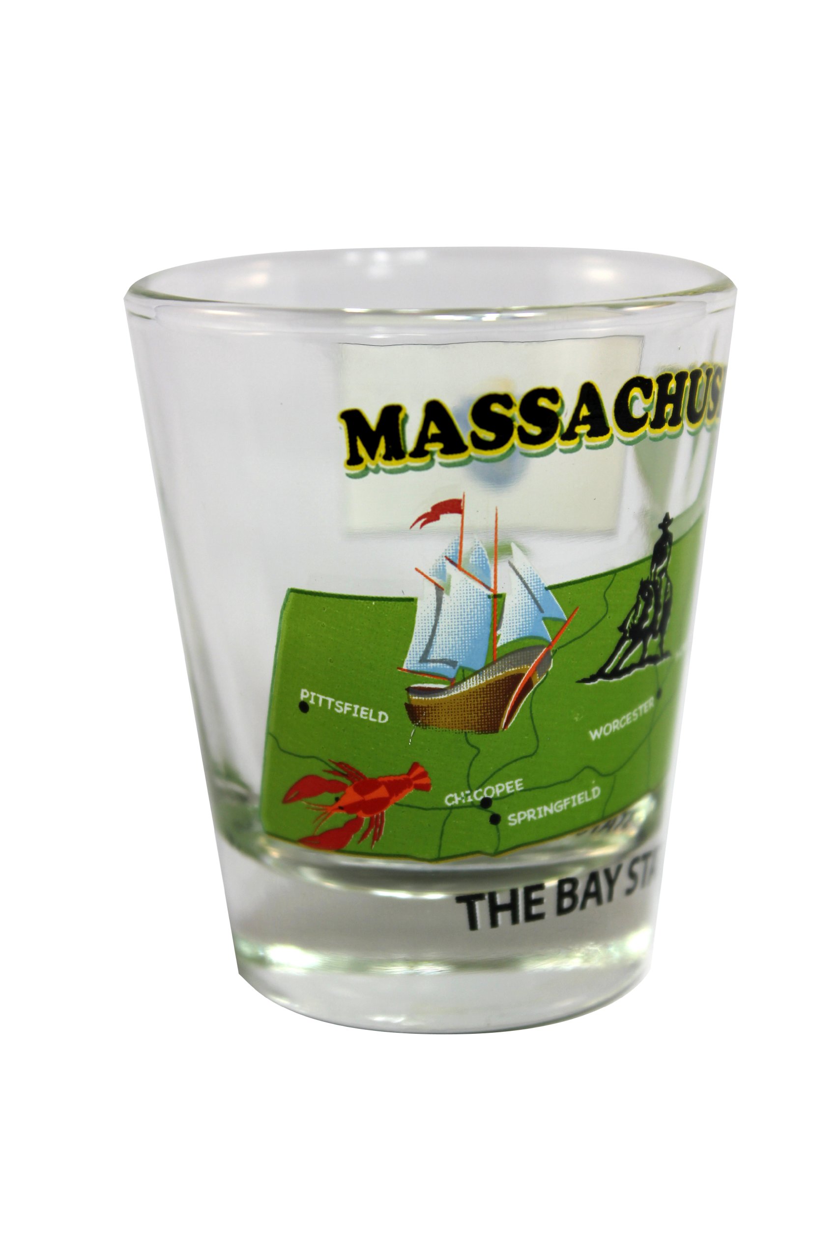 Souvenir Shot Glass - Massachusetts