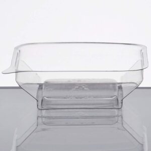 Fineline Settings Wavetrends Clear Flat Lid Pet For 2 oz. Shot Glass 1000 Pieces