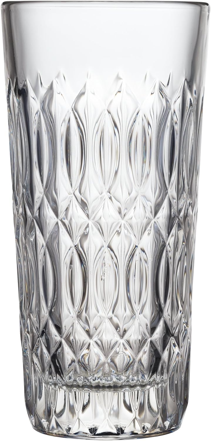 La Rochere Verona Double Old Fashioned Glass Tumbler, 12 oz, Crystal